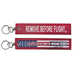 Remove Before Flight 250th Keychain