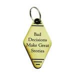 "Bad Decisions" Keychain