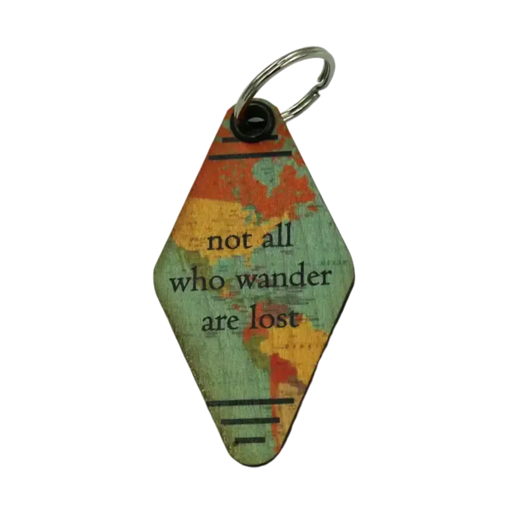 "Not all Who wonder" Keychain