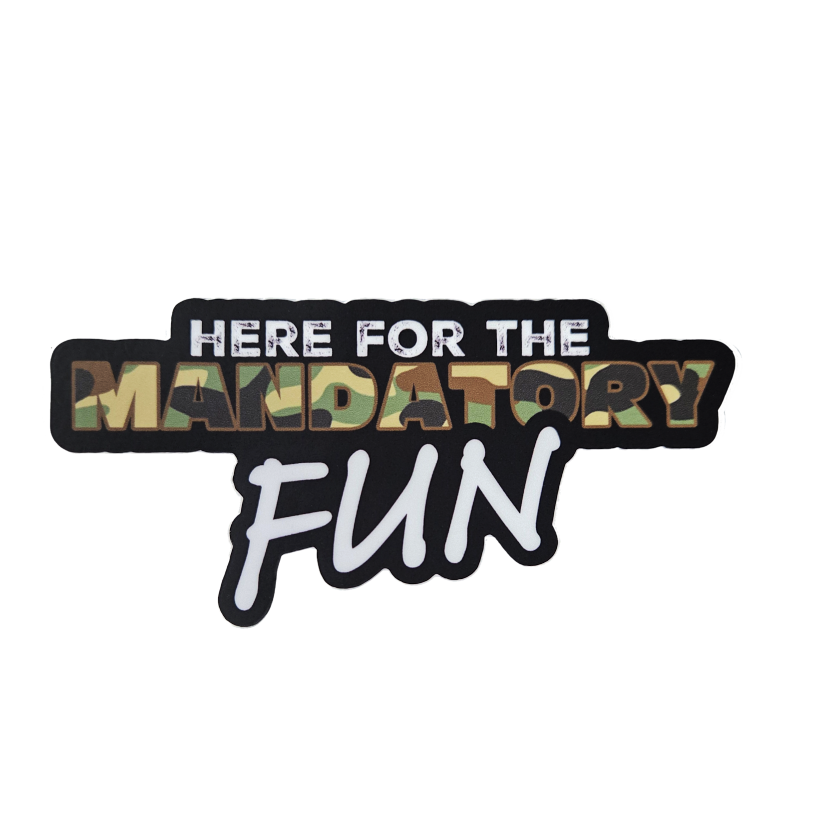 Mandatory Fun Sticker