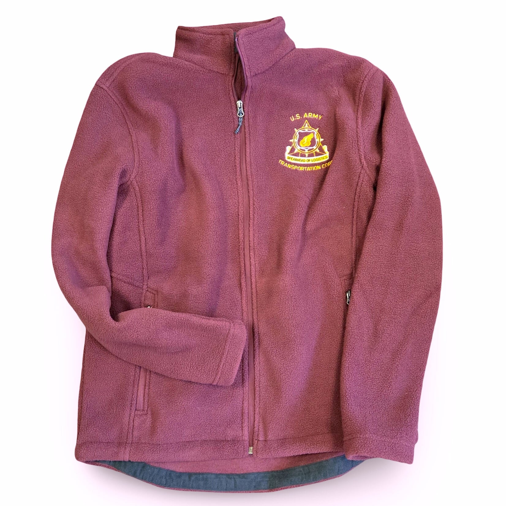 FLEECE, SPEARHEAD, BURGUNDY, XL