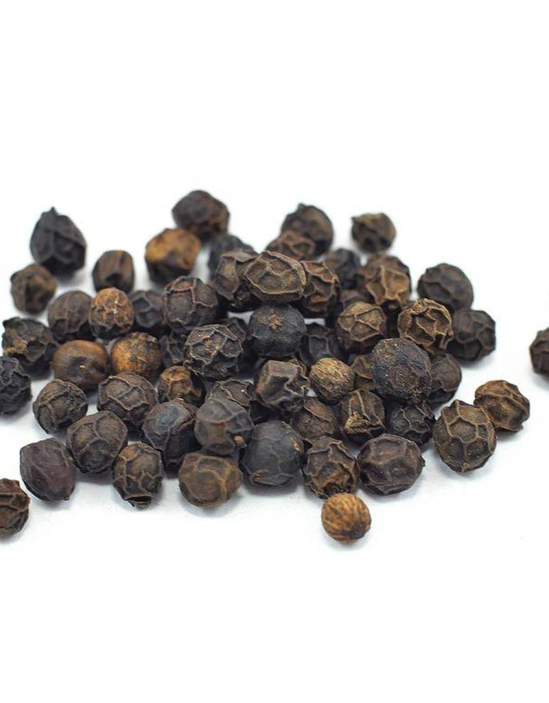 Black Peppercorns, Organic, bulk/oz