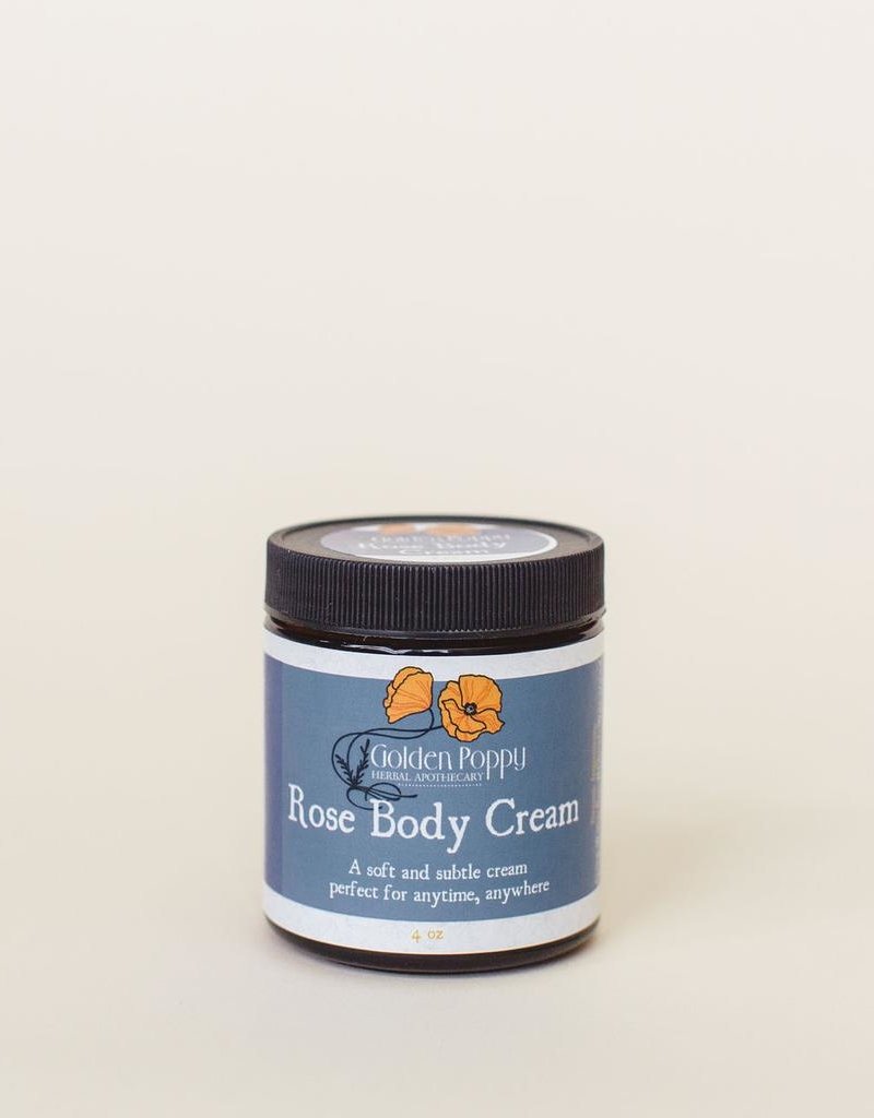 Rose Body Cream, 4 oz