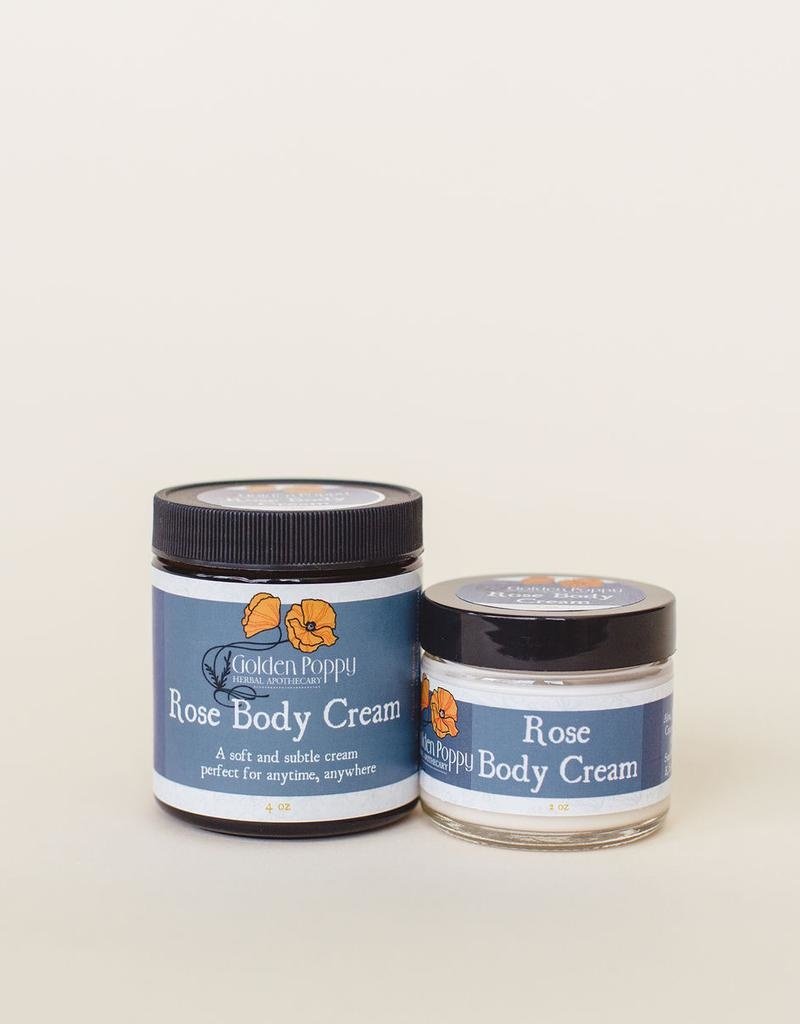 Rose Body Cream, 4 oz