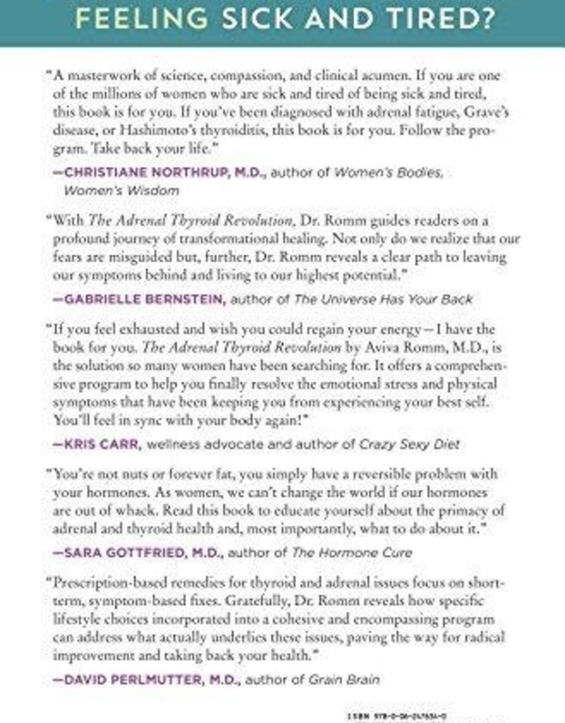 The Adrenal Thyroid Revolution - Aviva Romm