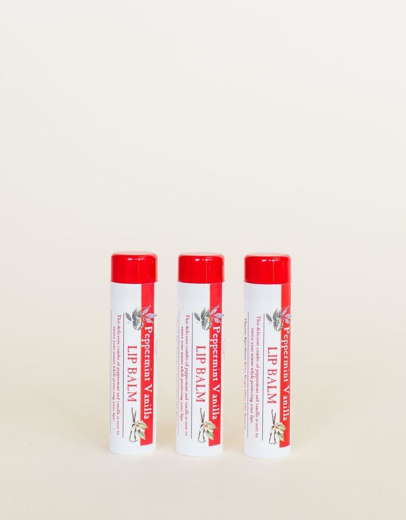 Peppermint Vanilla Lip Balm