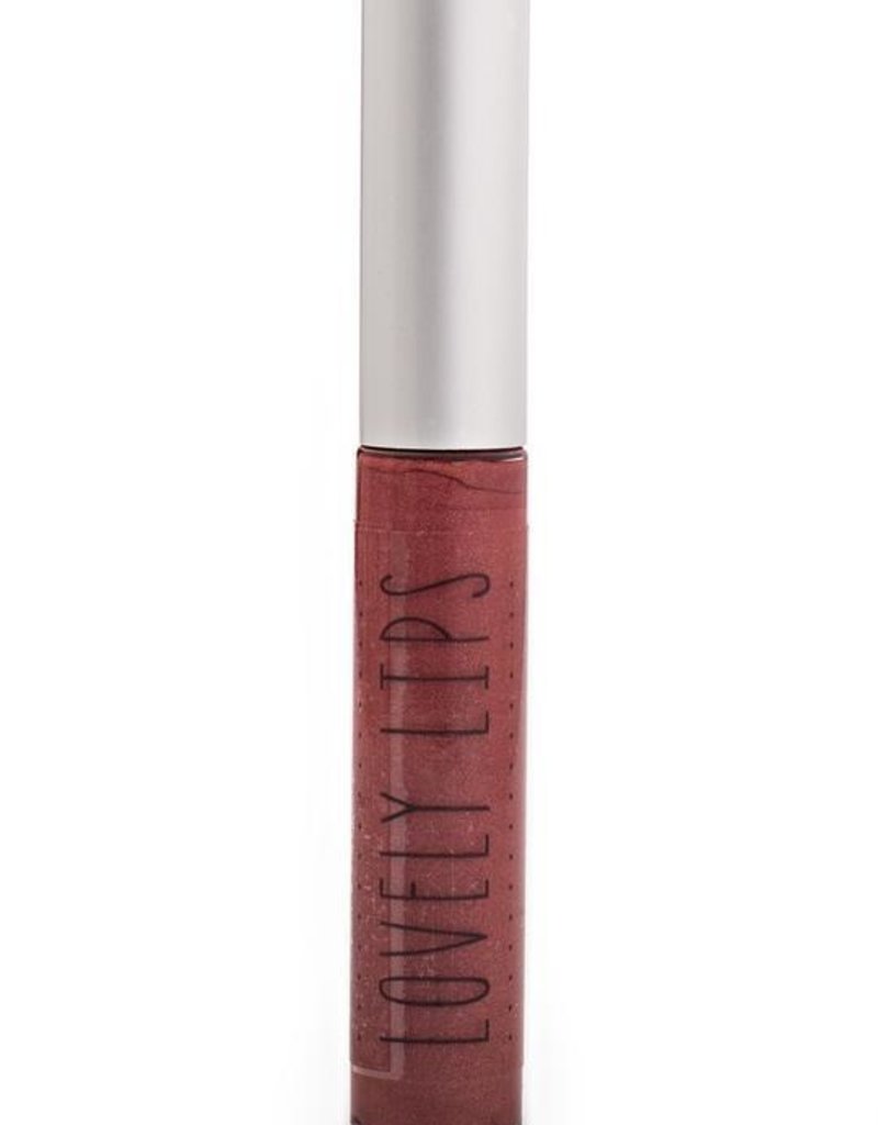 Lovely Lips Lipgloss - Pink Rose by The Little Herbal