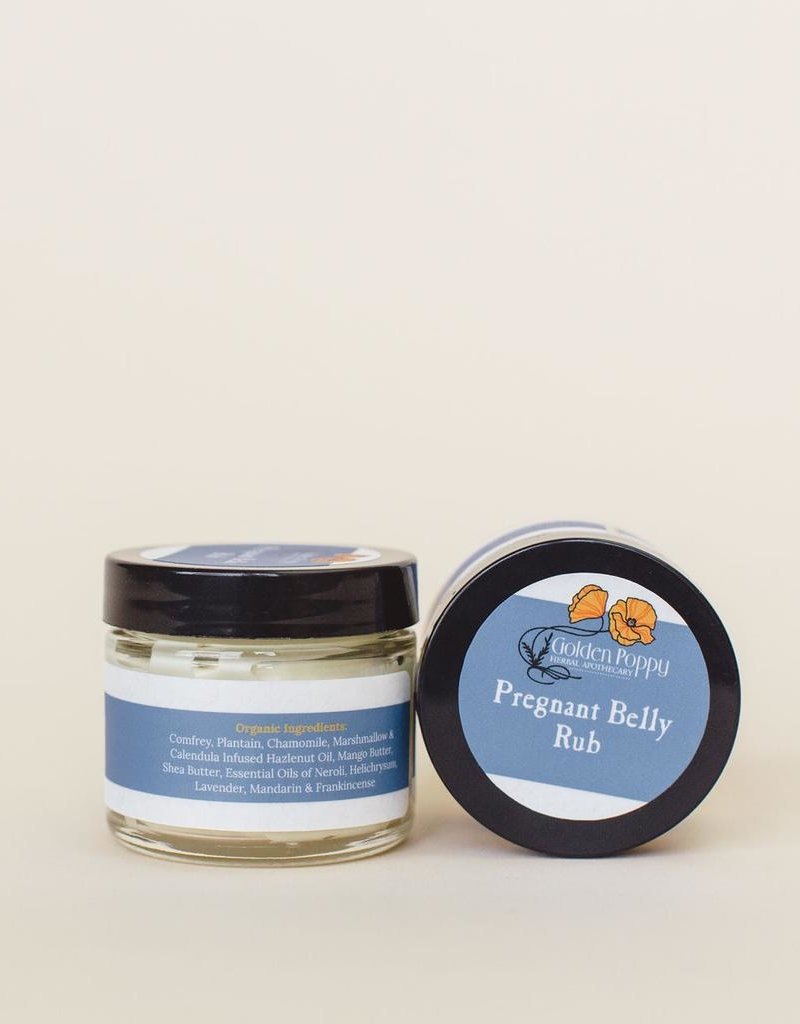 Pregnant Belly Rub, 2oz jar
