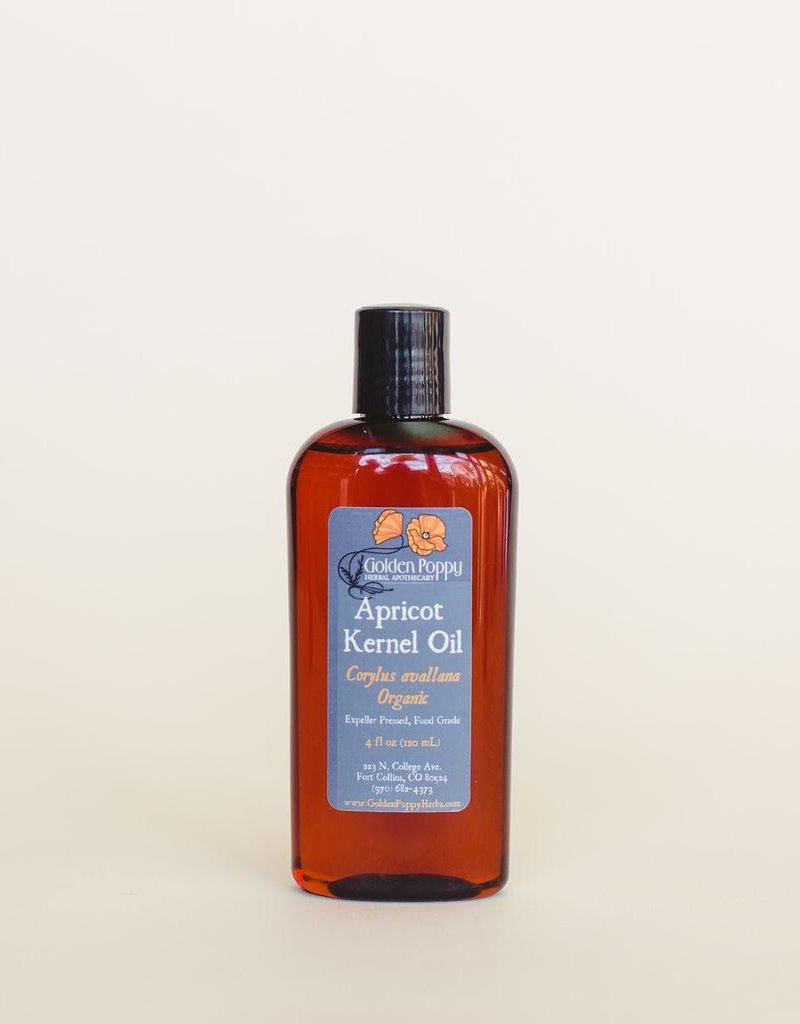 Apricot Kernel Oil, 4oz bottle