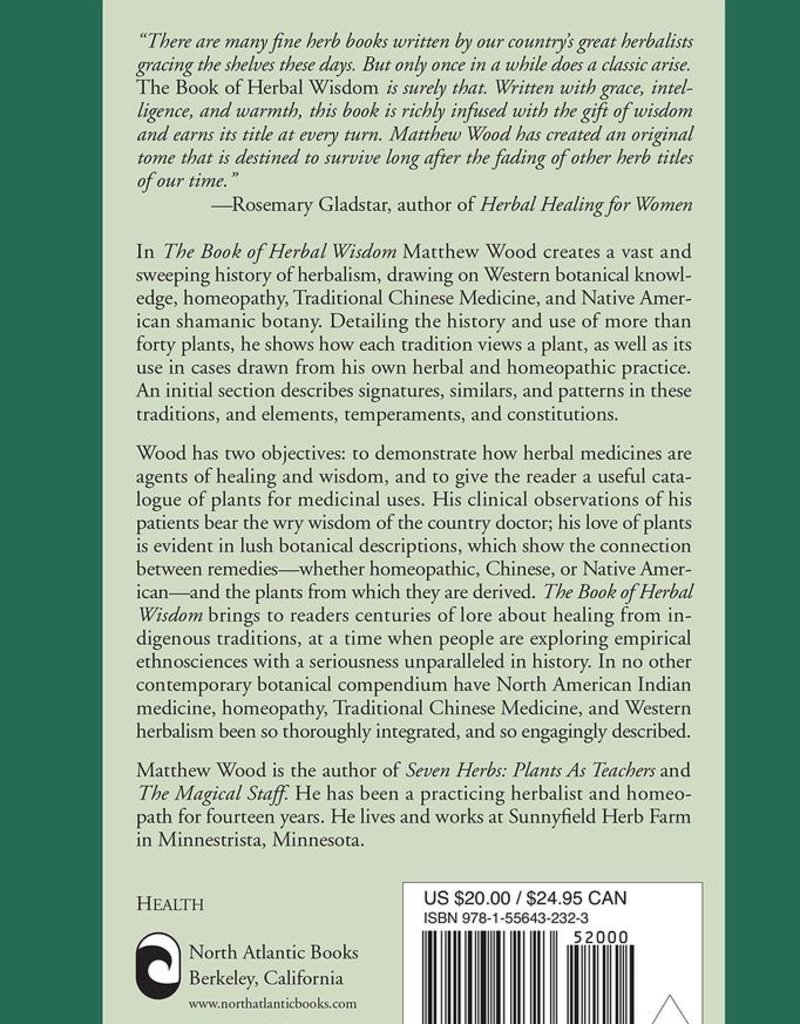 Book of Herbal Wisdom - Matthew Wood