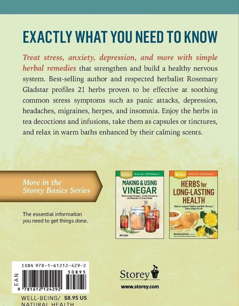 Herbs for Stress & Anxiety - Rosemary Gladstar