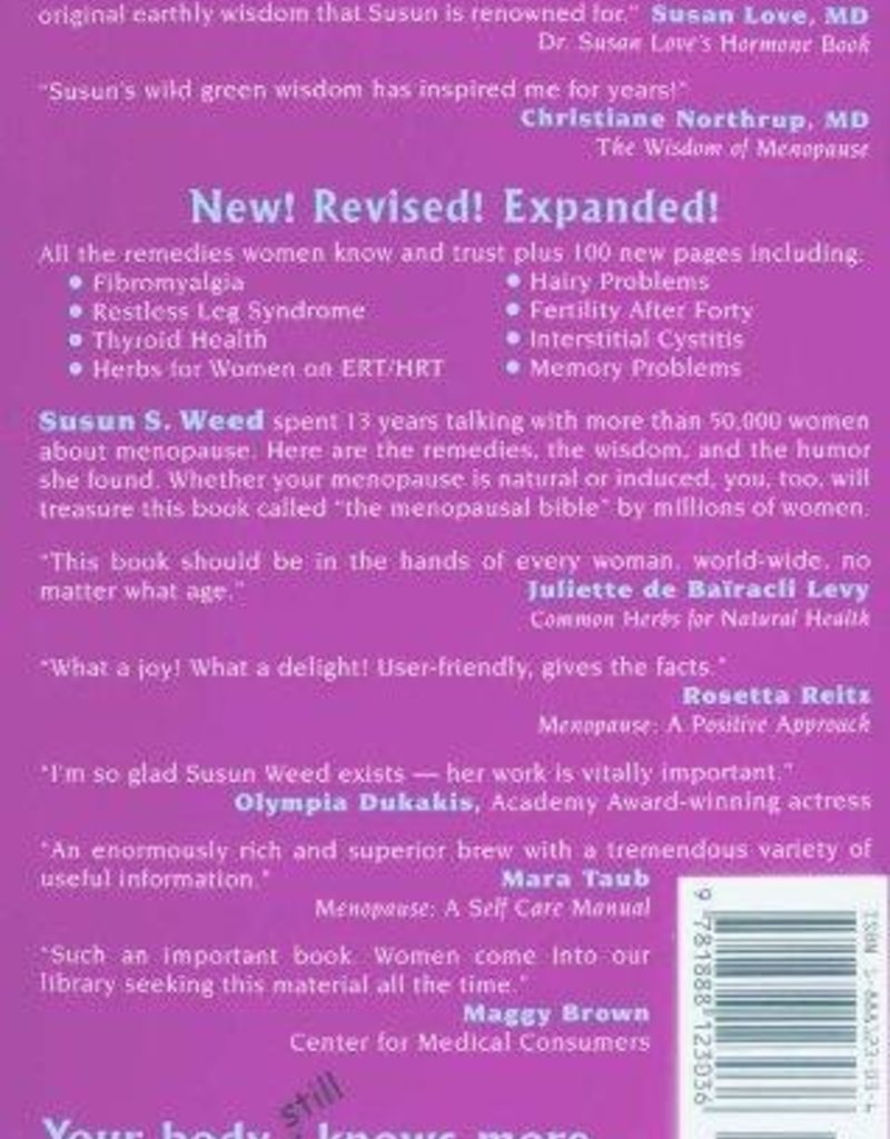 New Menopausal Years The Wise Woman Way - Susun Weed