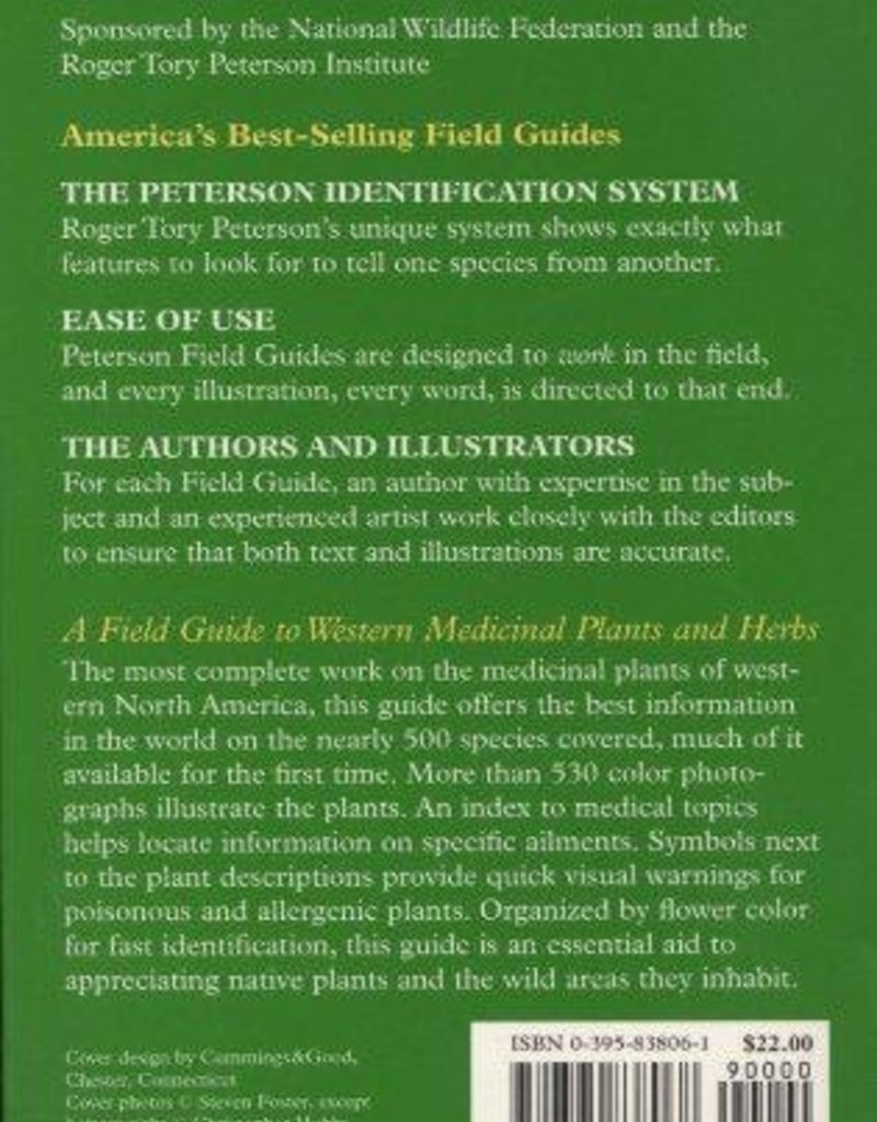 Peterson Field Guide to Western Medicinal Plants & Herbs - Steven Foster