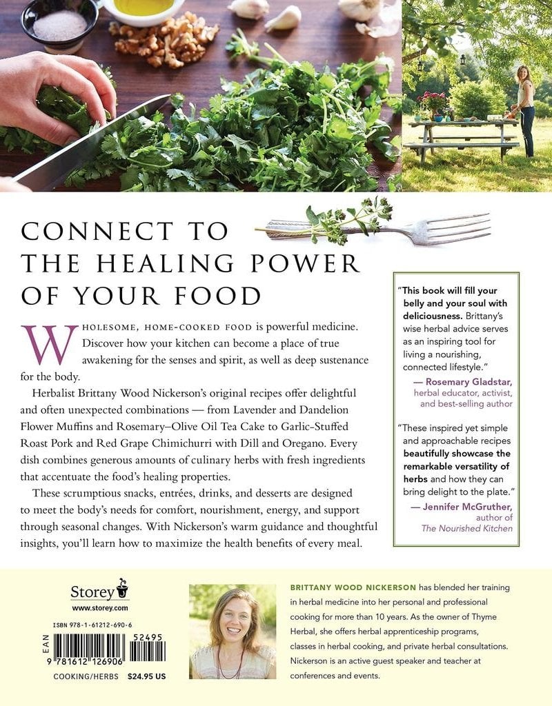 Recipes from the Herbalist’s Kitchen - Brittany Wood Nickerson