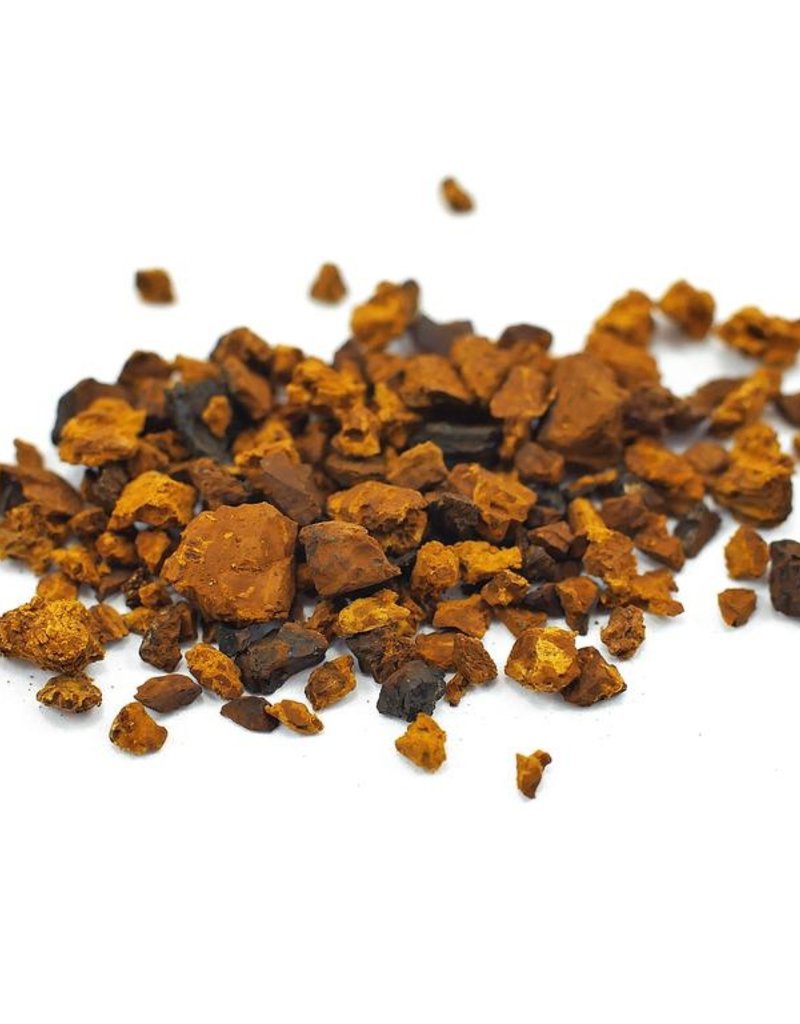 Chaga Mushrooms, Wild Crafted, Cut, bulk/oz