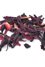 Hibiscus flowers, organic, bulk/oz