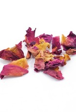 Red Rose Petals, organic, bulk/oz
