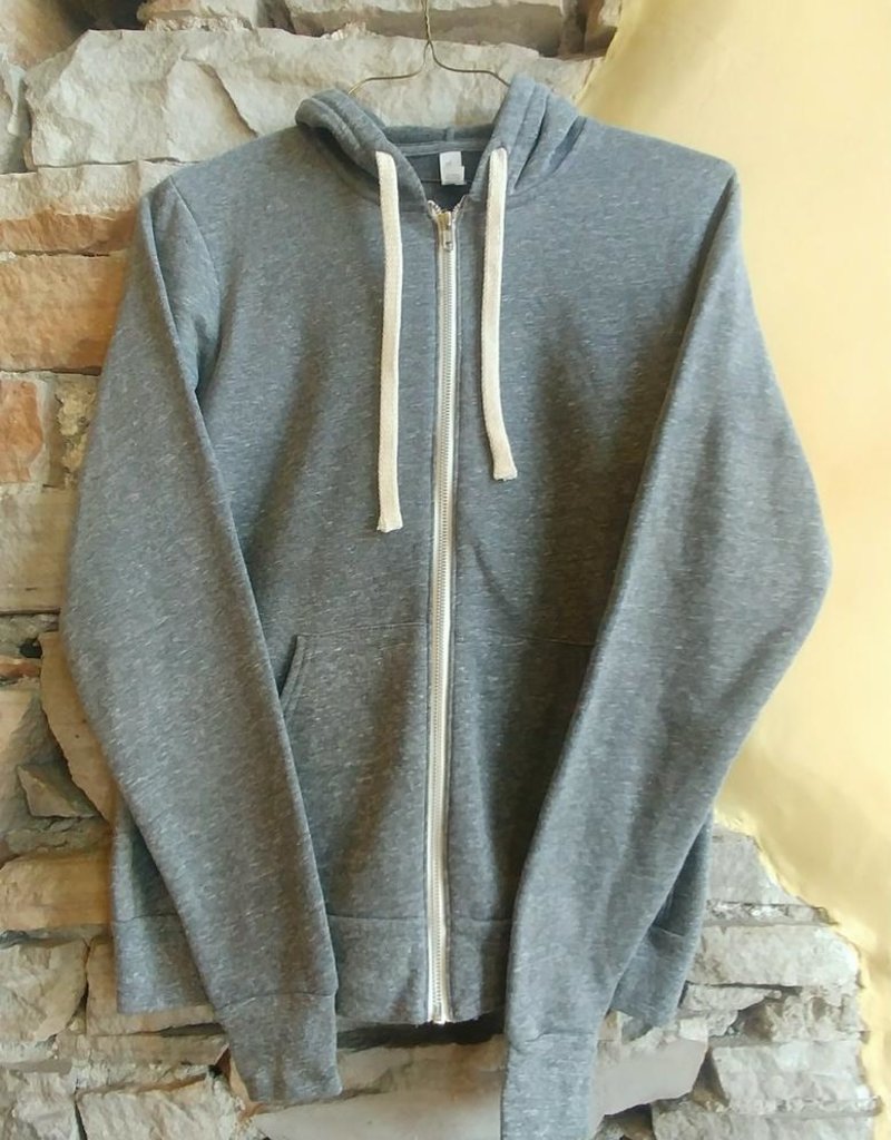 Medicinal Flowers Zip Up Hoodie