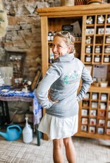 Medicinal Flowers Zip Up Hoodie