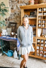 Medicinal Flowers Zip Up Hoodie