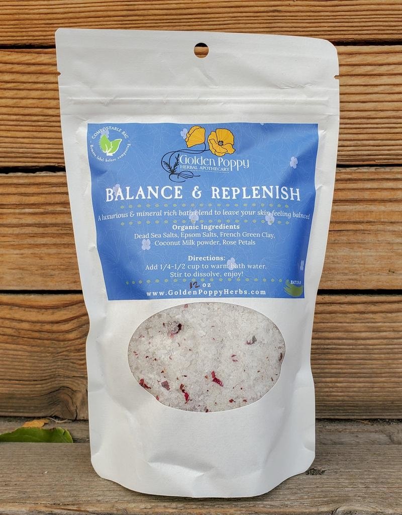 Balance & Replenish Bath Salts, 12 oz