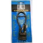 BELL OUTDOOR PRODUCTS BELL KEYED CABLE LOCK #B300-8 KD - SHORT