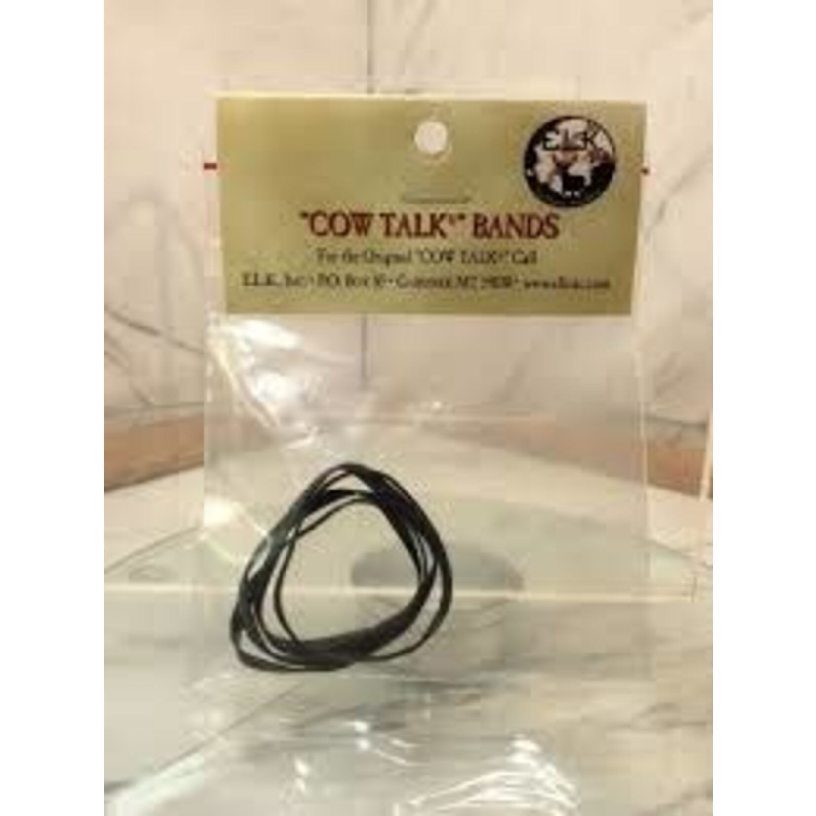 E.L.K INC ELK INC REPLACE. BANDS COW CALL(4)