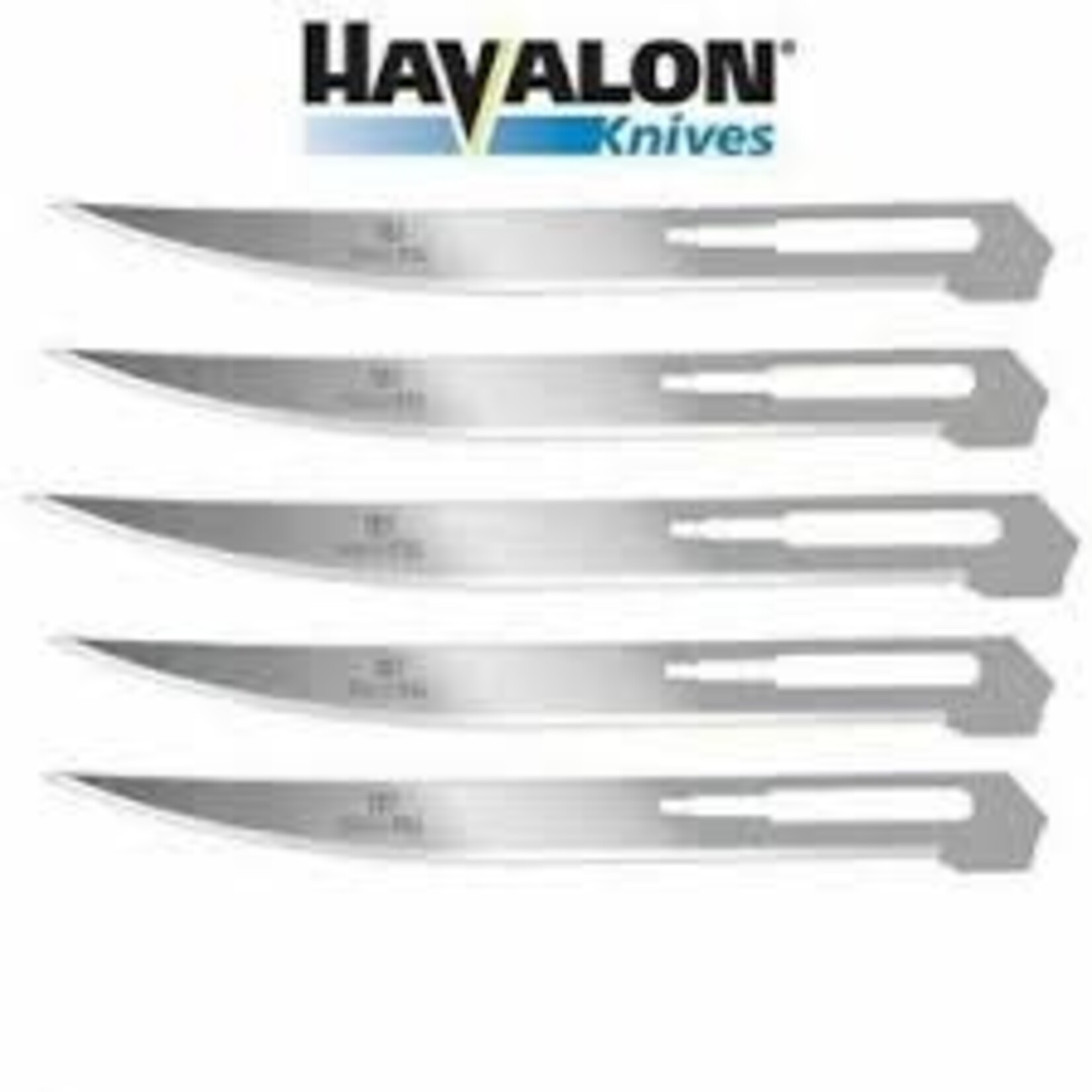 HAVALON HAVALON BOX OF 5 BARACUTA FILET BLADES #127XT STAINLESS STEEL