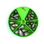 Eagle Claw SINKER ASST 27PC EAGLE CLAW 02180H-004 BASS CAST