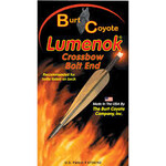 BURT COYOTE CO INC BURT COYOTE LUMENOK FLAT CARBON BOLT EASTON/BEMAN .297"