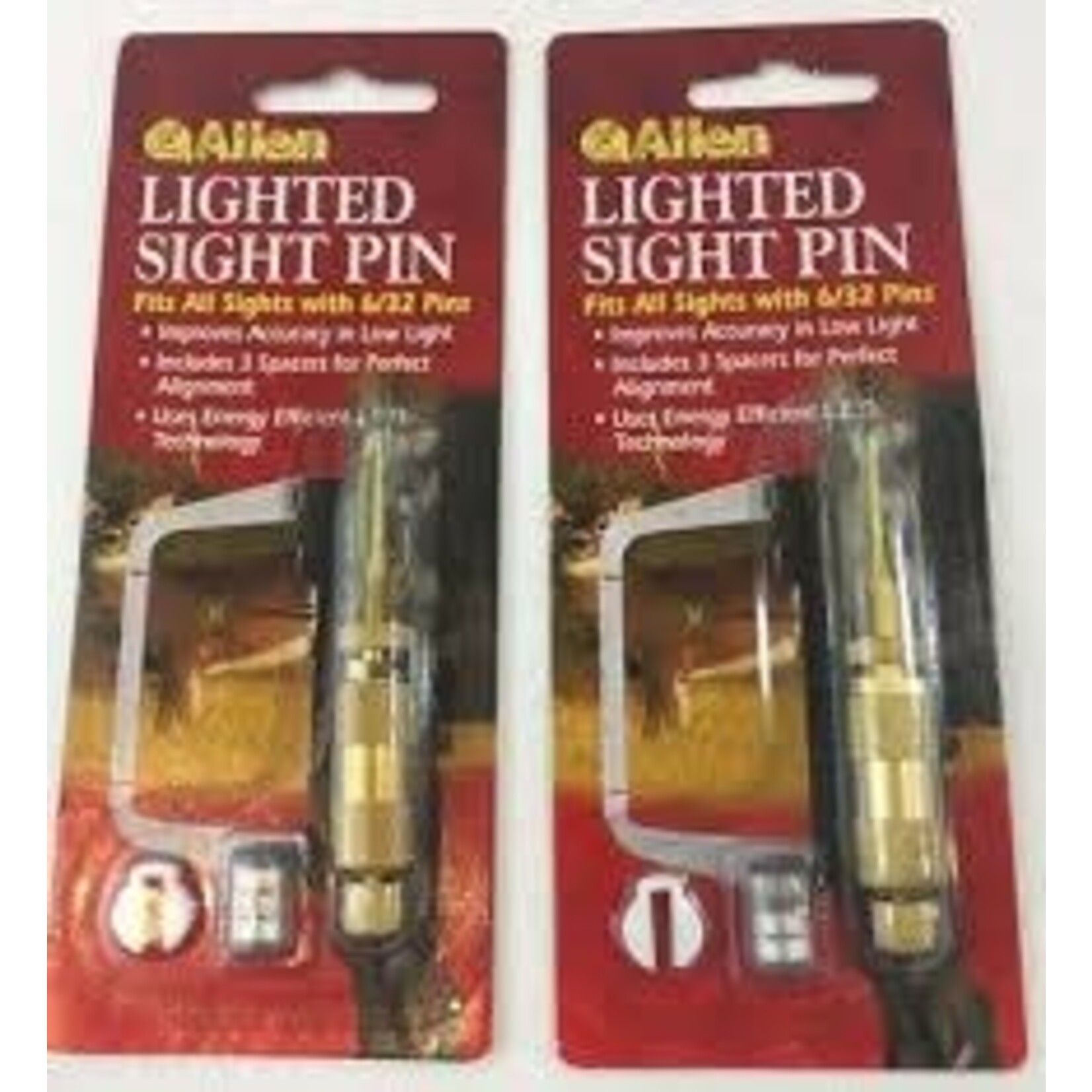 ALLEN ALLEN PIN SIGHT LIGHTED 6/32 PINS
