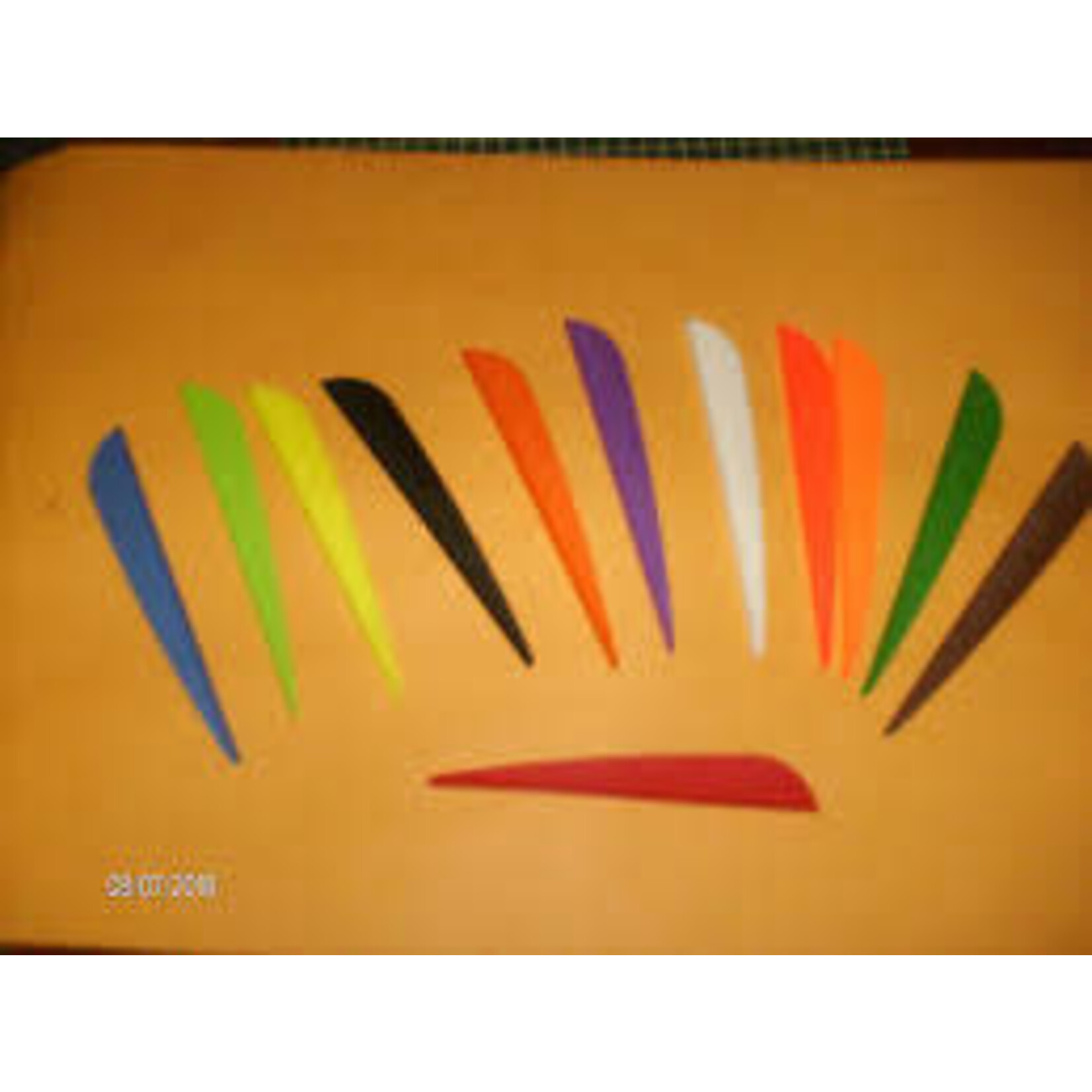BOHNING CO LTD DURAVANES 3-D 3" ASSORTED COLOURS
