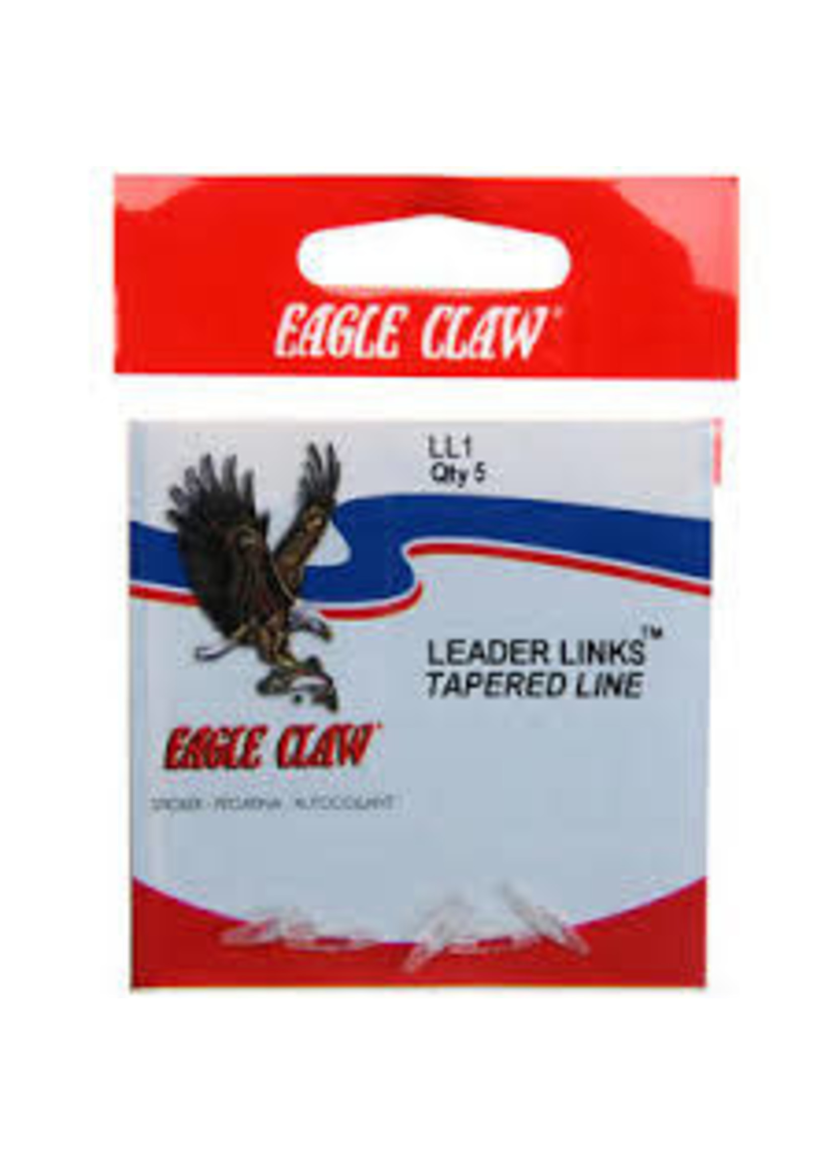 Eagle Claw EAGLE LEADER LINKS TAPERED LINE LLF 5PK