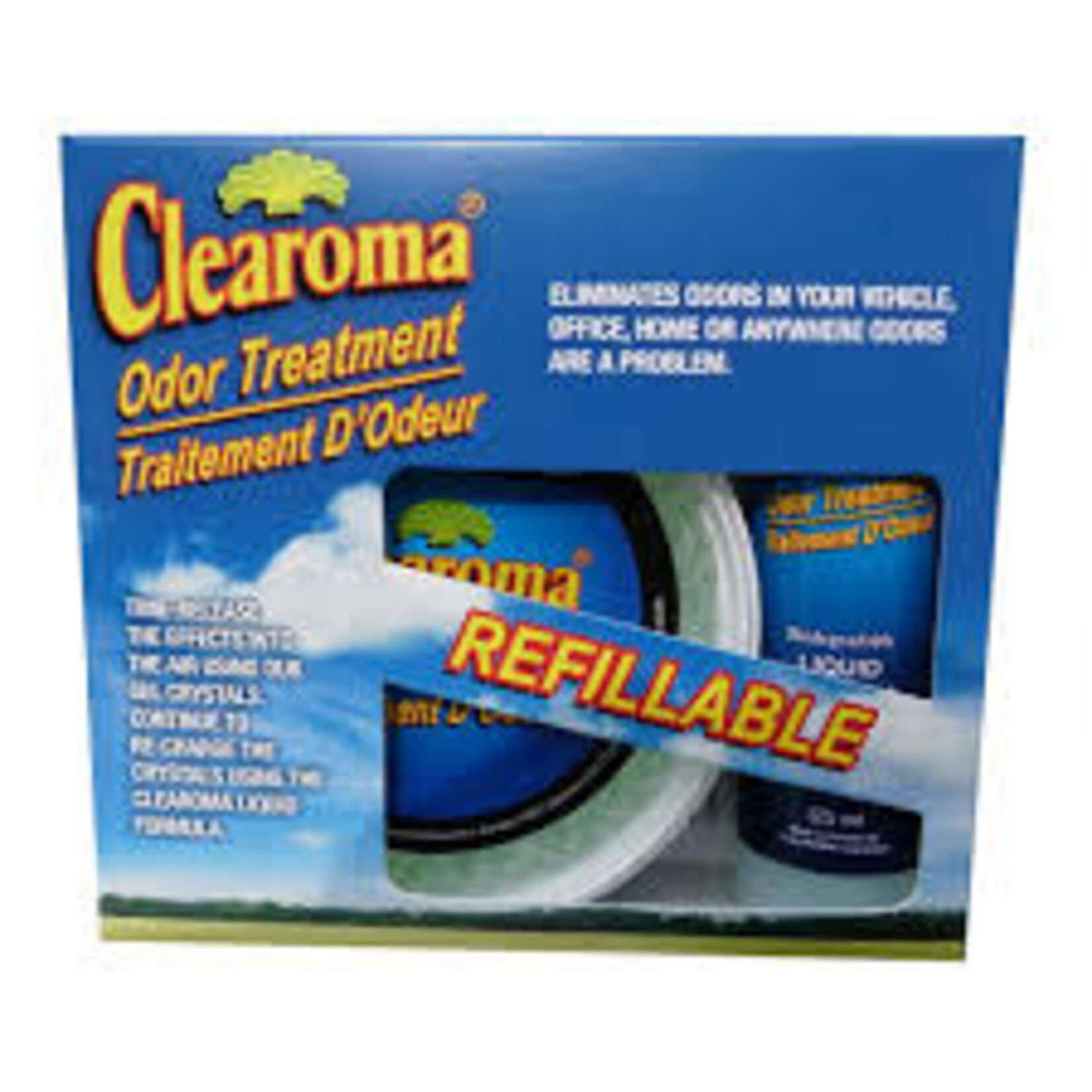 CLEAROMA CLEAROMA ODOR TREATMENT REFILLABLE