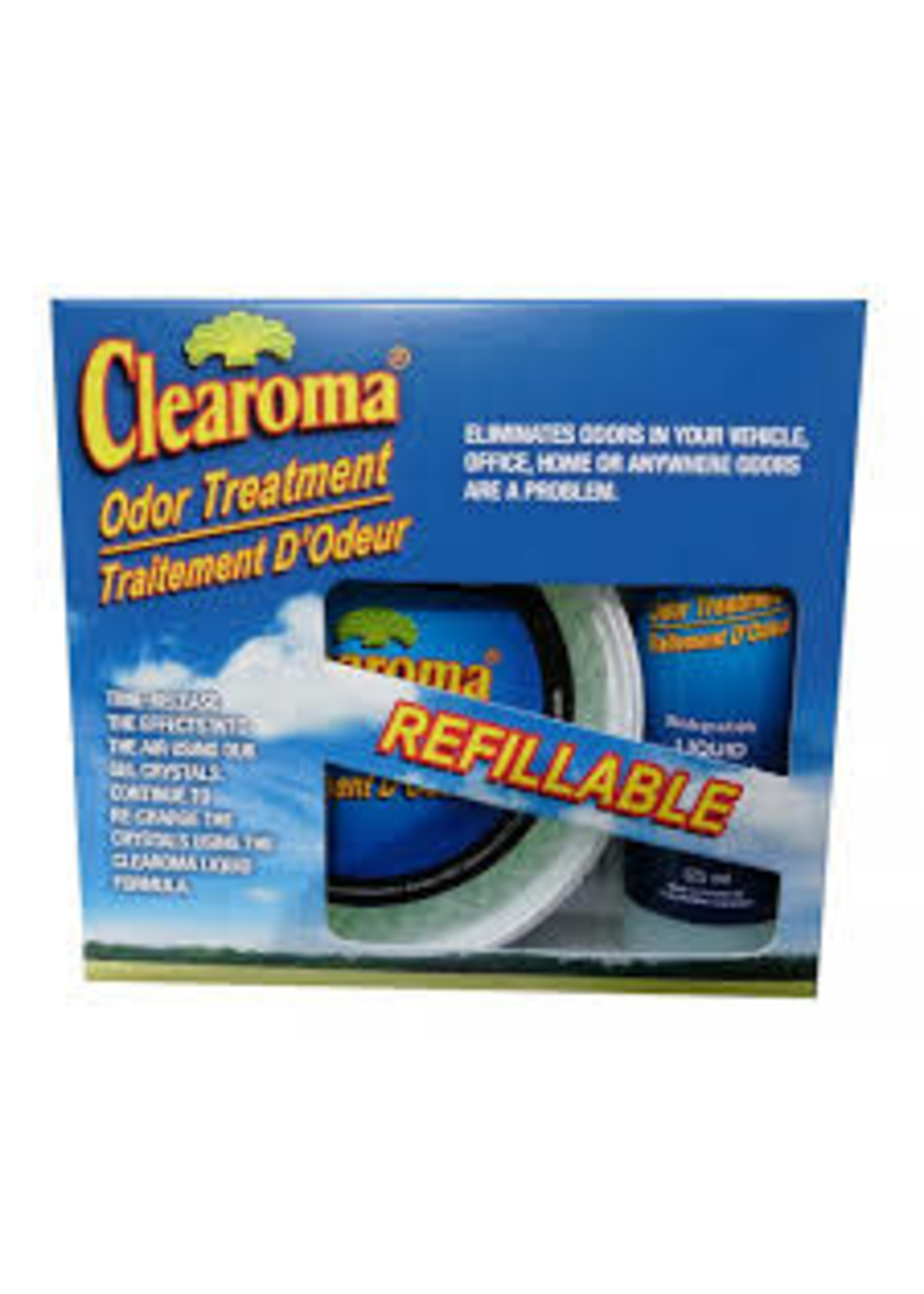 CLEAROMA CLEAROMA ODOR TREATMENT REFILLABLE