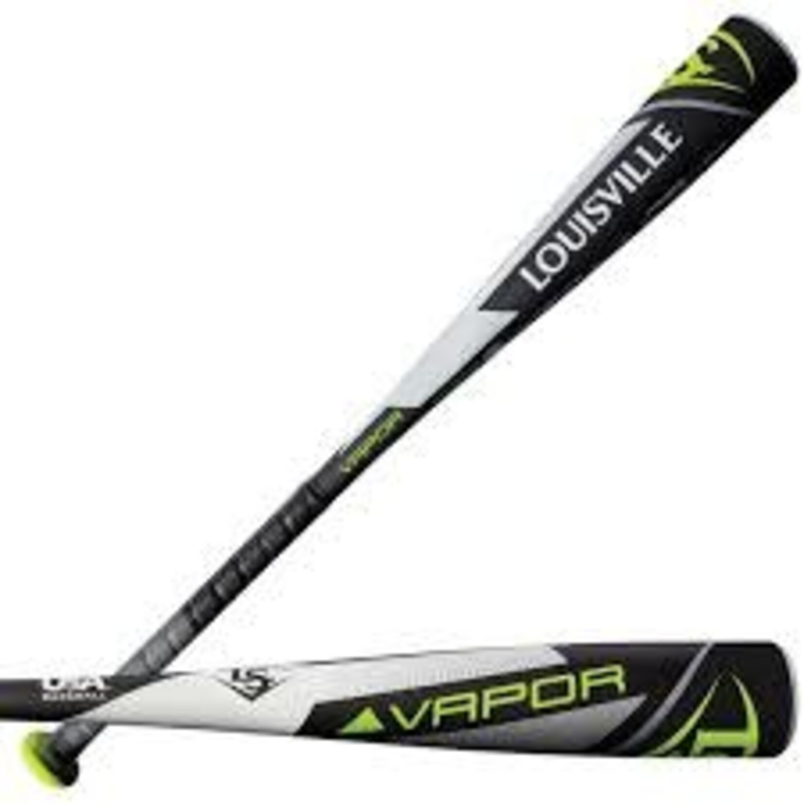 LOUISVILLE SLUGGER LOUISVILLE VAPOR 30 IN/  27 OZ/ 2 5/8 BLACK AND WHITE