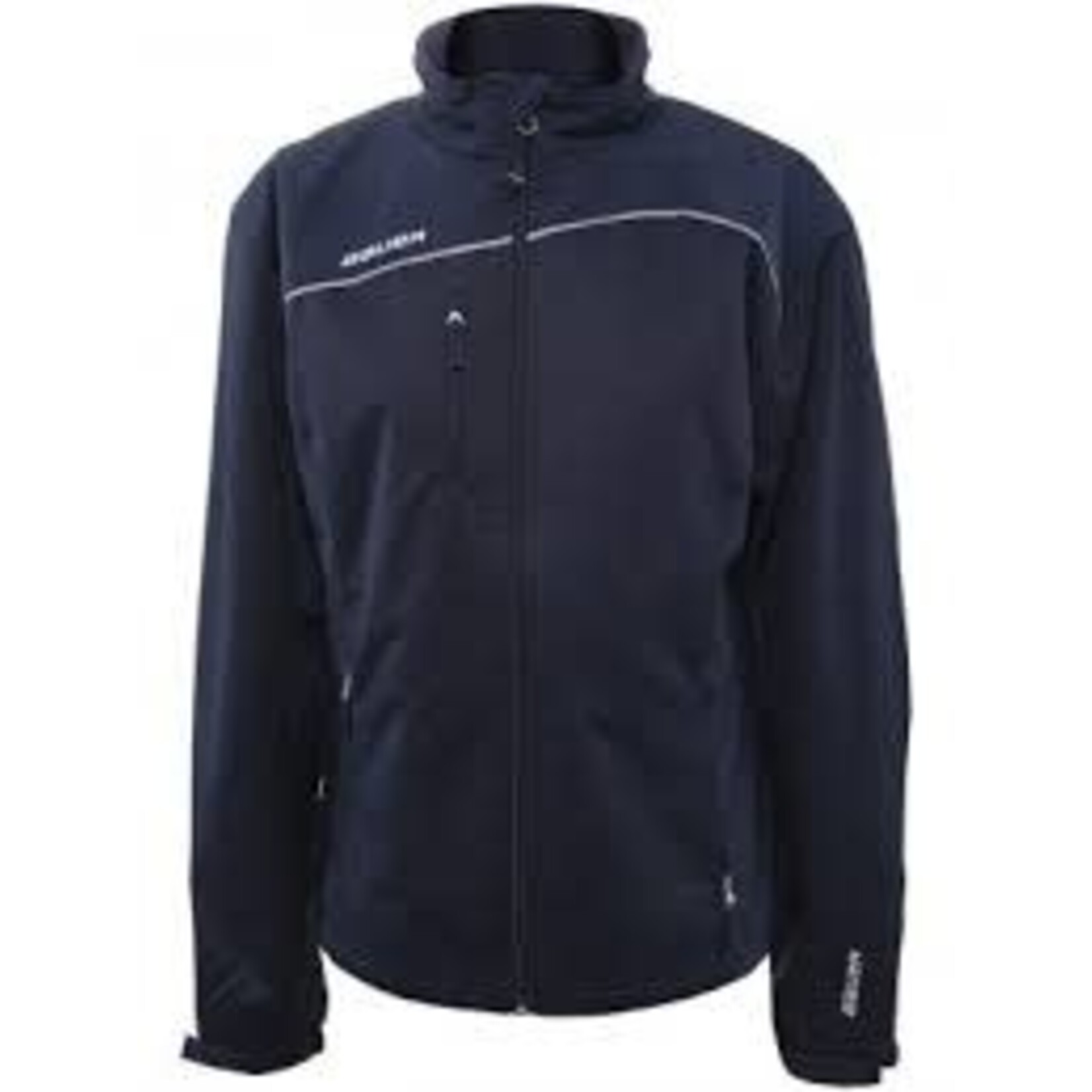 BAUER WOMENS LT WEIGHT WARMUP JACKET SR- BLK 2XL