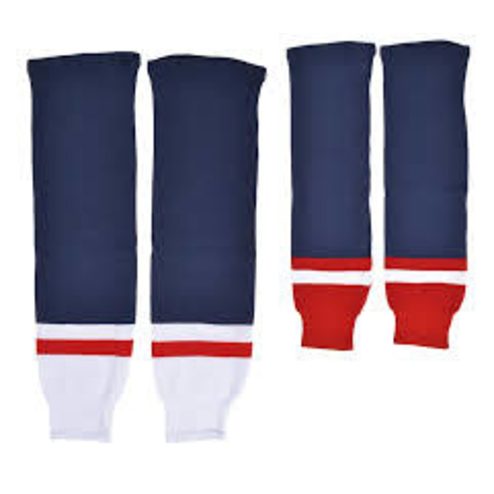 TPS TPS 32" HOME NAVY/RED/GREY/WHT ADULT HOCKEY SOCKS