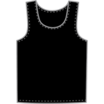 KOBE SPORTSWEAR KOBE PRACTICE VEST PINNIES -  NAVY OR BLACK YTH XL