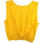 KOBE SPORTSWEAR KOBE PRACTICE VEST PINNIES - YELLOW YTH XL