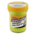 Berkley BERKLEY TROUT BAIT CHARTREUSE 1.75 OZ JAR BERKLEY STBGC POWERBAIT GLITTER