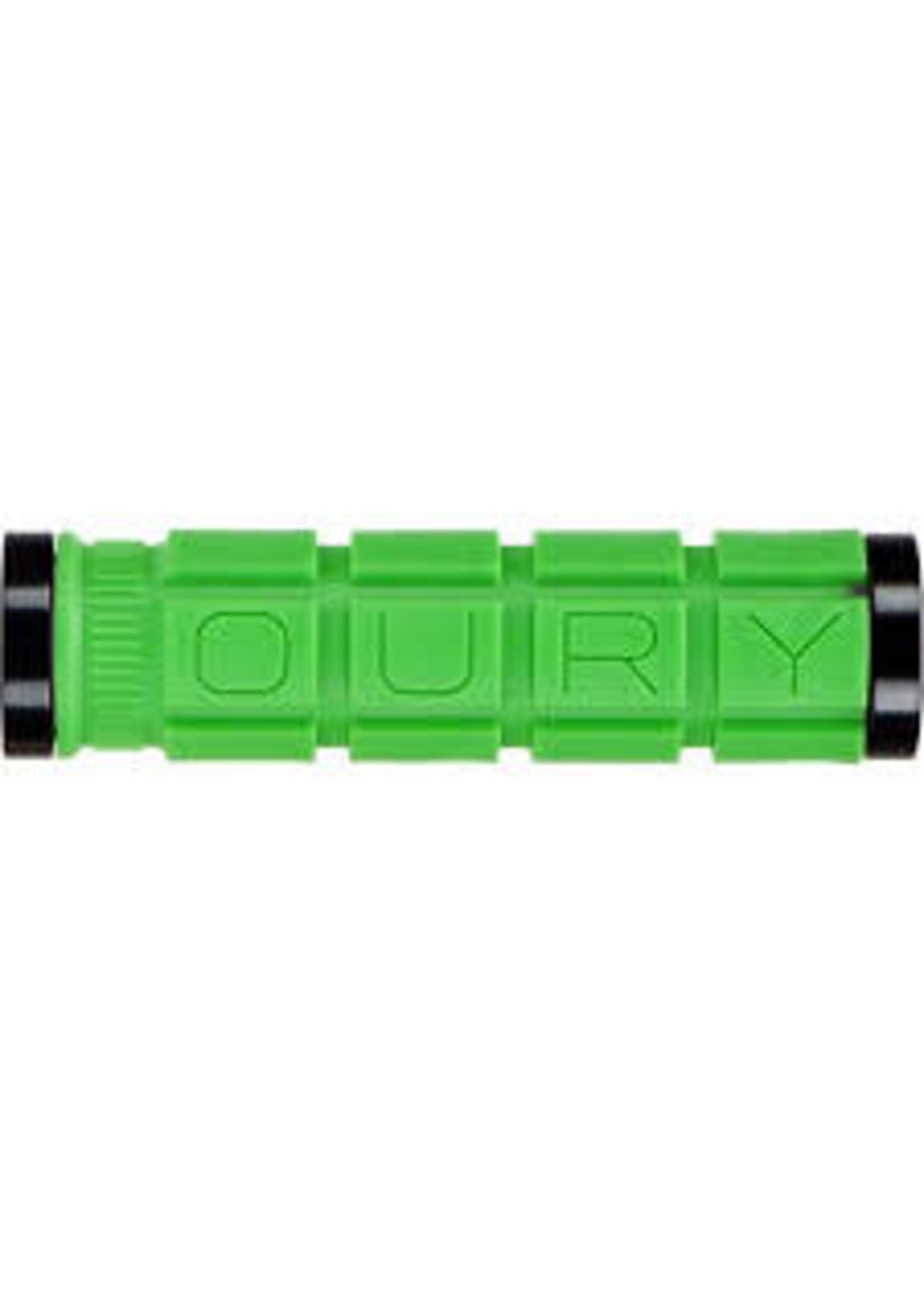 OURY OURY LOCK ON GRIP PCK W/GRIP CLAMPS, END PLUGS GRN