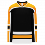 ATHLETIC KNIT ATHLETIC KNIT MENS LIGHT BLACK/YELLOW/WHT JERSEY MENS L- XX-LARGE