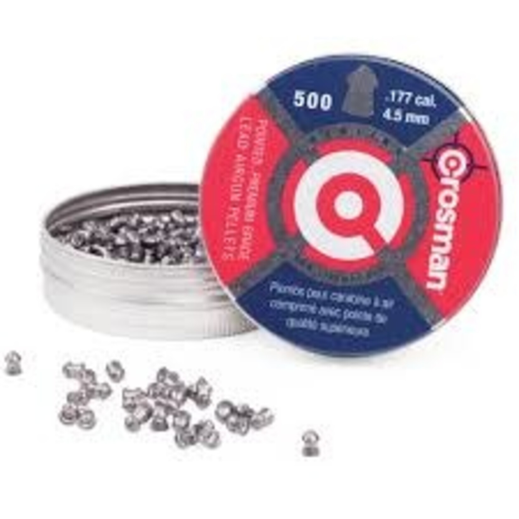 CROSMAN CROSMAN PREMIER POINTED .177 CAL 7.6 GR PELLETS 500 CT
