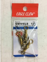 Eagle Claw EAGLE CLAW BARREL SWIVEL W COASTLOCK SNAP 01121-019 SIZE1/0