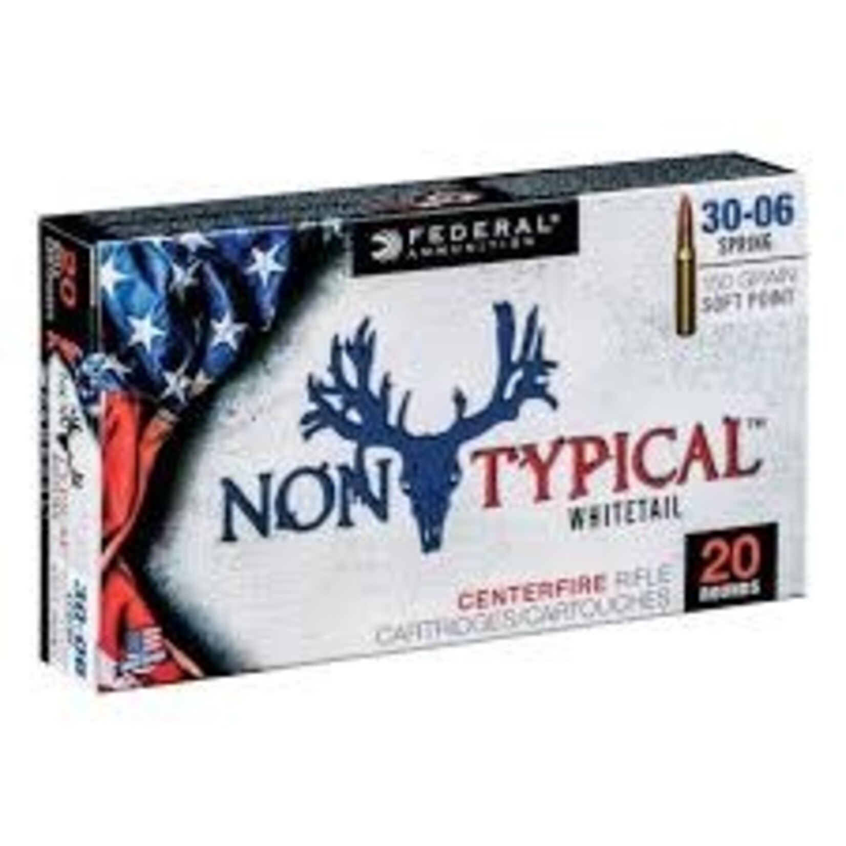 FEDERAL FEDERAL 30-06 180GR SP NON-TYPICAL