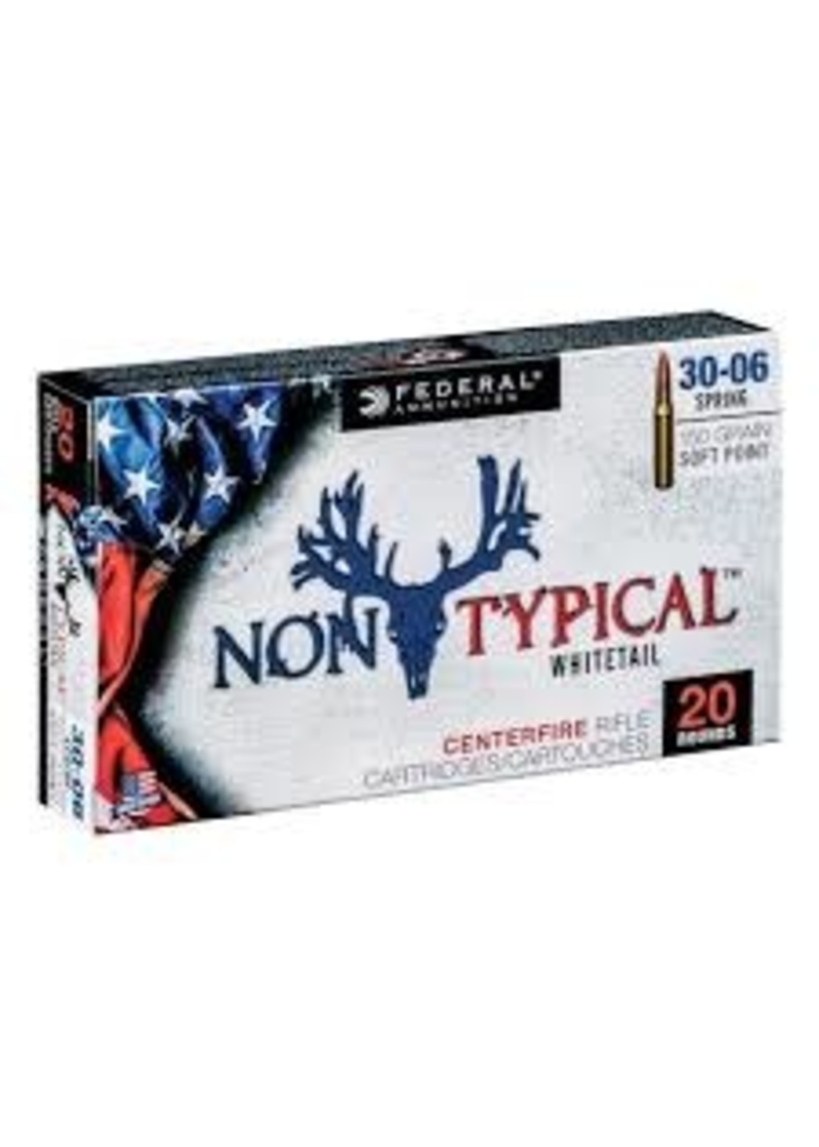 FEDERAL FEDERAL 30-06 180GR SP NON-TYPICAL