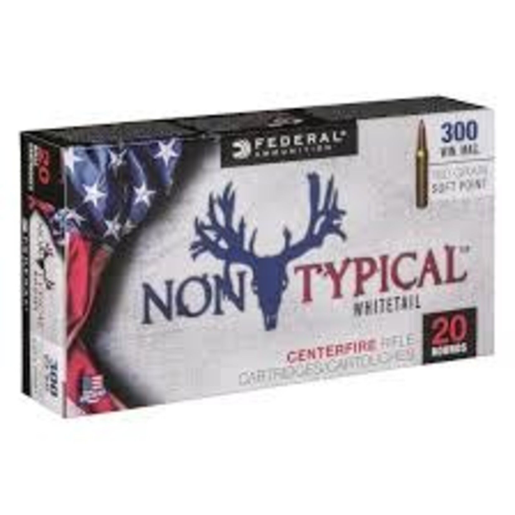 FEDERAL FEDERAL 300WDT180 NON-TYPICAL RIFLE 300 WIN AMMO