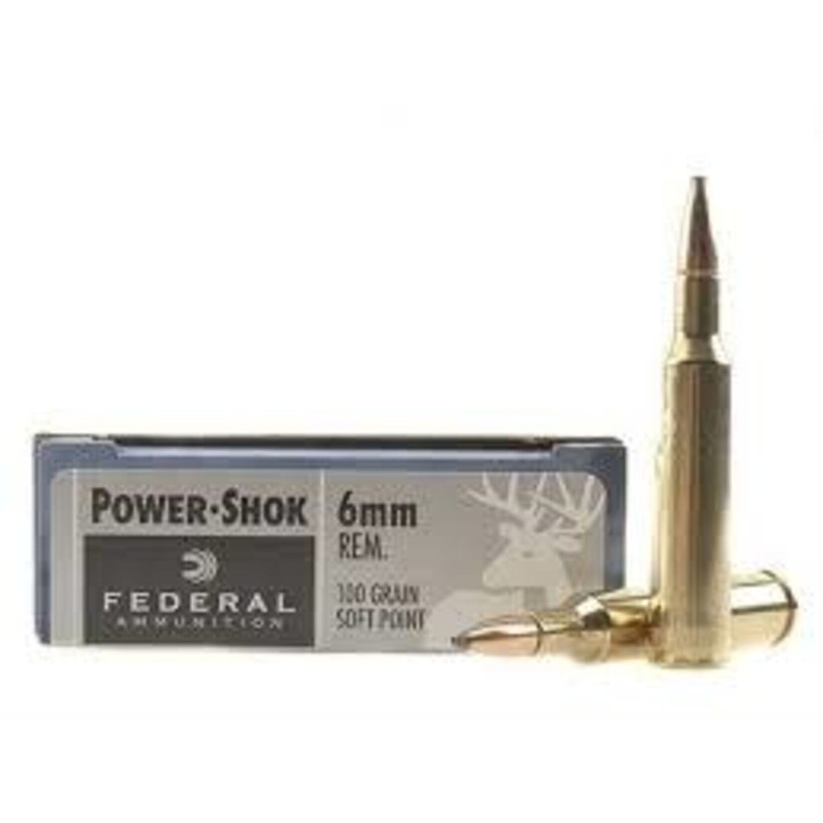 FEDERAL FEDERAL 6MM REM 100 GRAIN SP