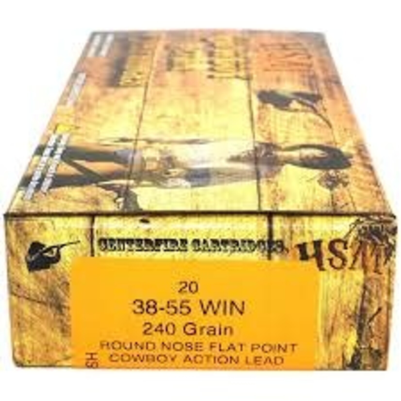 HSM HSM 38-55 WIN 240 GRAIN ROUND NOSE FLAT POINT        20/25